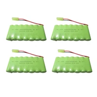 ni mh 8 4v aa rechargeable battery pack 2400mah aa cell for rc car helicopter toys led light cordless phone tg plug