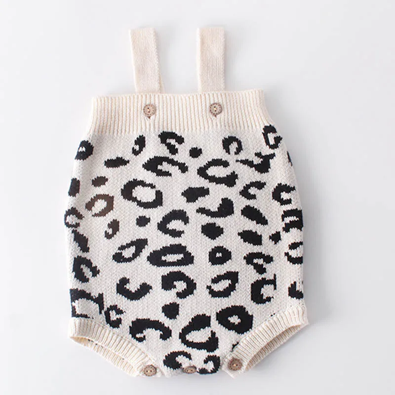 Модный костюм для маленьких девочек одежда Хлопковый вязаный комплект малышей