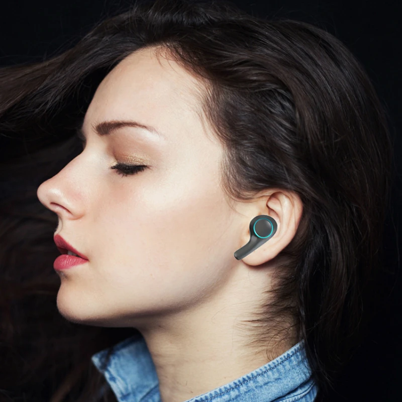 Новейшие беспроводные наушники TWS Bluetooth V5.0 с сенсорным управлением 9D HiFi стерео