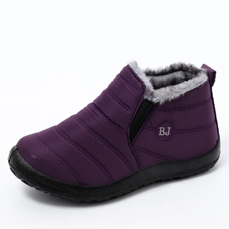 

Winter Women Boots Ankle Boots Snow Boots Women Waterproof Shoes For Women Comfortable Slip On Female Shoes Casual Ladies Flats