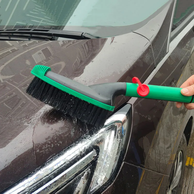

High Pressure Car Wash Water Gun Set Plastic Cleaning Tire Wheel Brush Car Wash Soft Bristles Tool Accessories