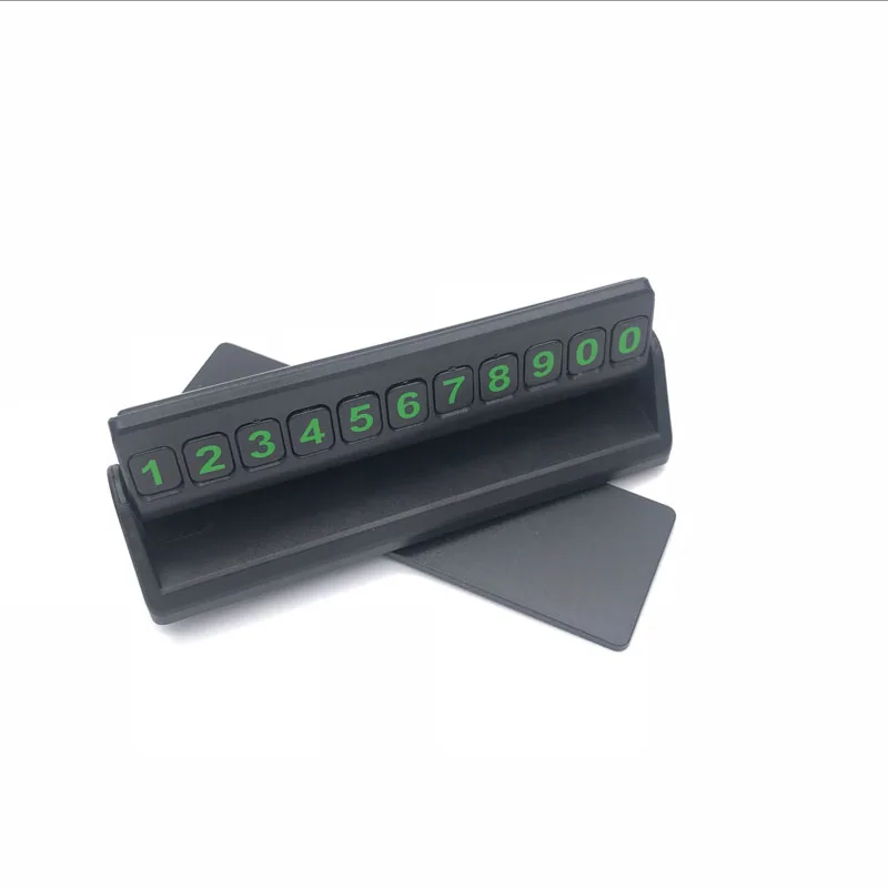 Двойной номер переключатель автомобиль временные Знак Стоп временный панель для