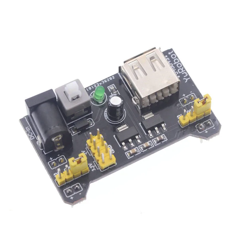 MB-102 модуль 2 канала плата MB102 DC 7-12 В Micro USB интерфейс макет модуль питания для arduino Diy Kit