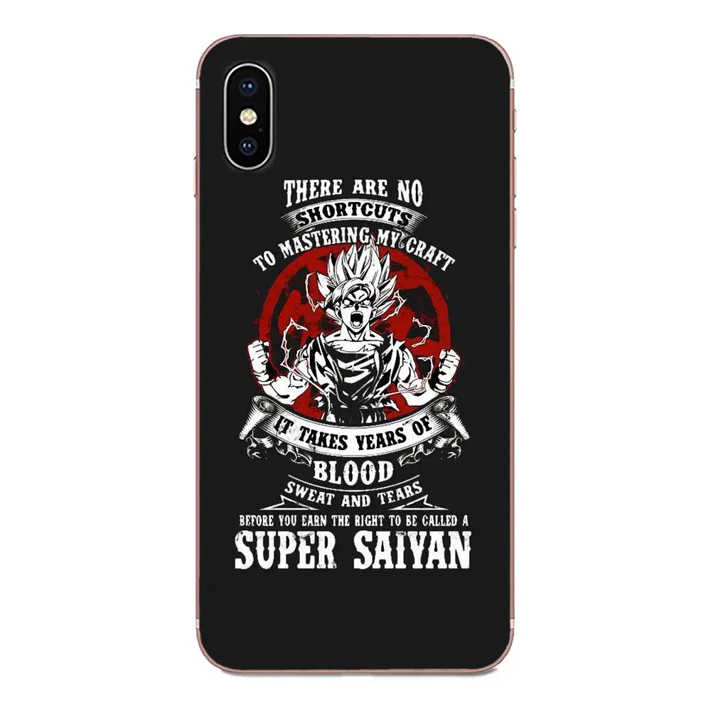 Мягкий чехол из ТПУ с надписью No Pain Gain Dragon Ball Z Goku для LG K50 Q6 Q7 Q8 Q60 X power 2 3 Nexus 5 5X V10 V20 V30