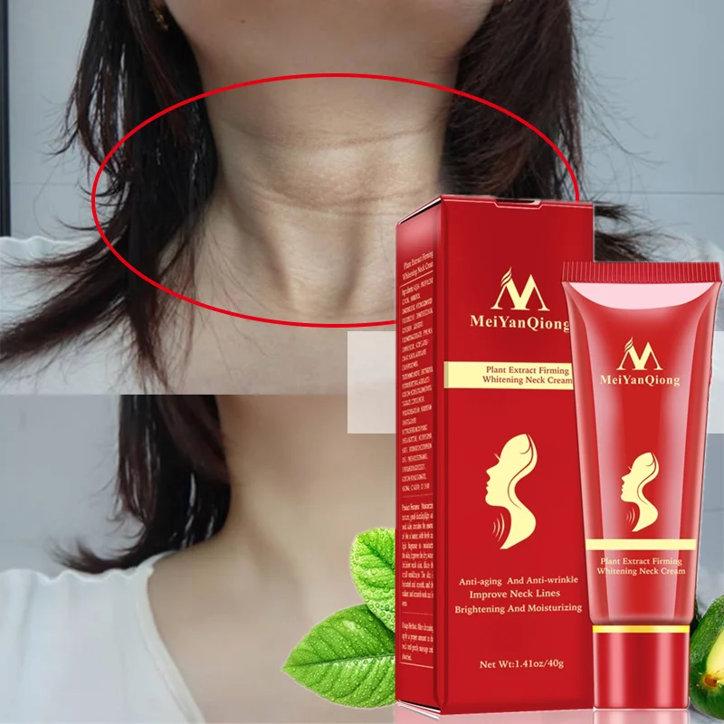 

Whitening Neck Treatment Cream Anti-Aging Firming Wrinkle Repair Rejuvenation Cream Hydrating Moisturizing Whitening Neck Care