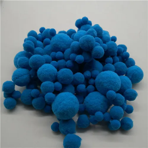 color 41 dark blue 20 г 8 до 30 мм смешанный размер 46 Цвет помпон помпоны мех плюшевый шар для шитья на ткани ремесло DIY свадебные украшения, аксессуары - Цвет: color 41 dark blue