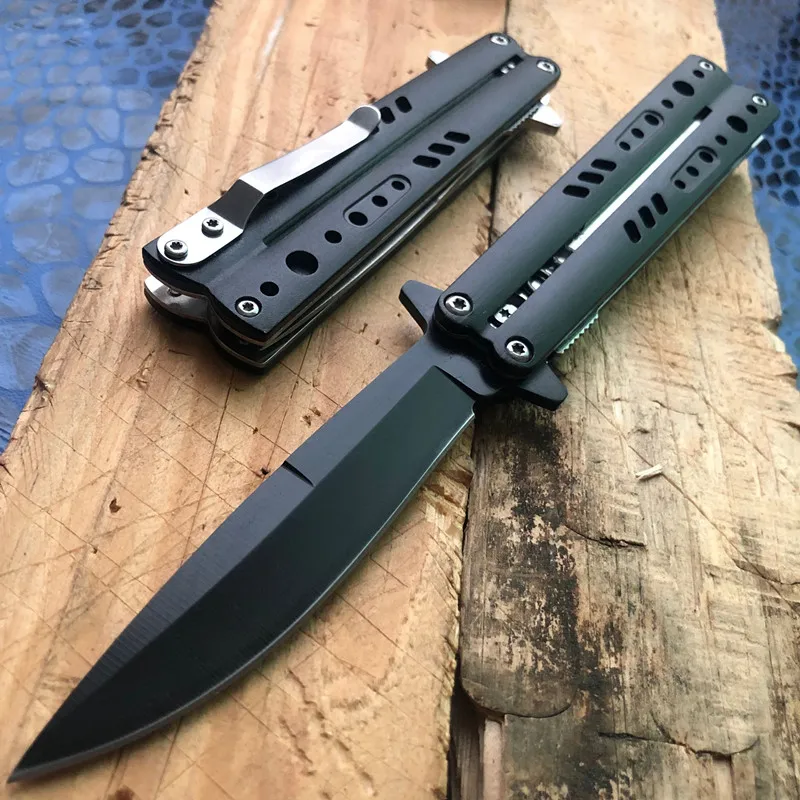 Высококачественные все стальные тактические складные ножи походные боевые