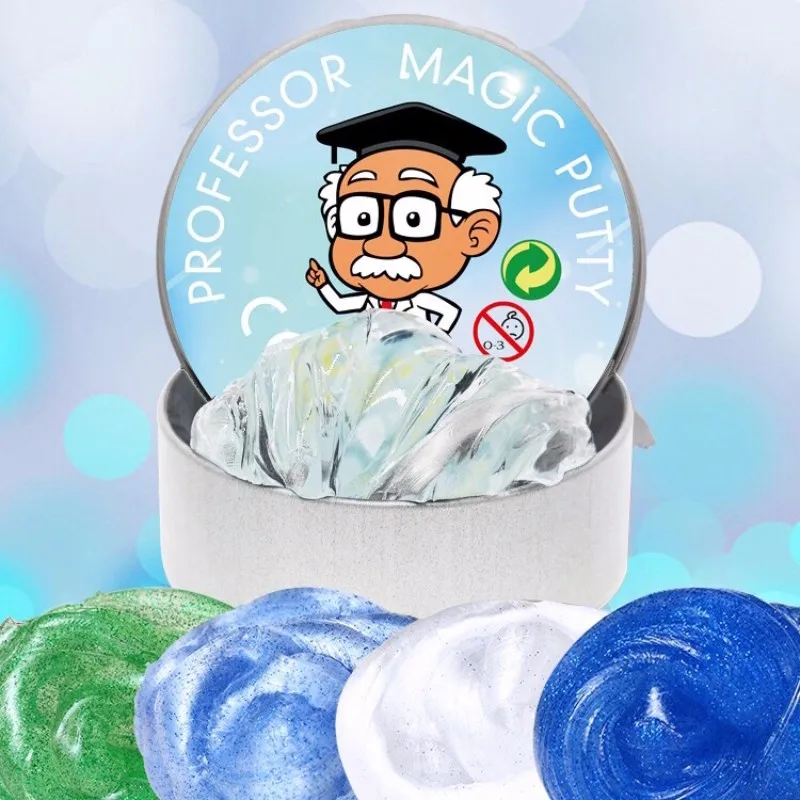 Прозрачный слайм игрушки Кристальный клей для пушистой шпатлевки светлая