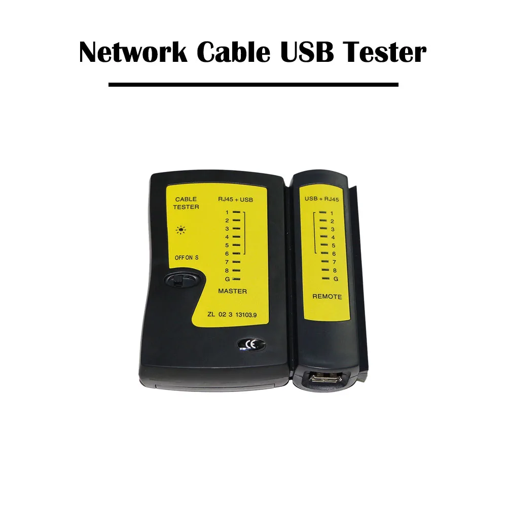 Тестер сетевого кабеля USB RJ11/RJ45 A B Cat 5e 6 разъем Мама мама сетевой соединитель