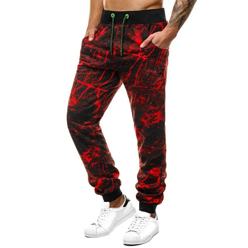 Штаны UEFEZO мужские спортивные с принтом брендовые джоггеры Свободные