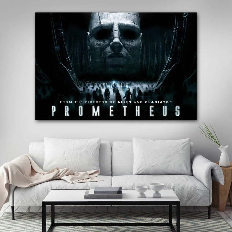 Фильм Прометей Чужой Классический Wall Art Плакаты Печать на холсте картины для