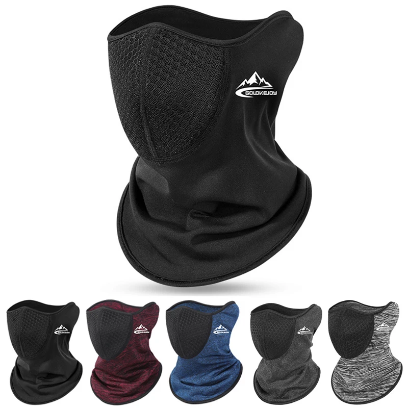 

Sports Cycling Thermal Face Cover Scarf Neck Gaiter Dustproof Breathable Warmer Bandana Balaclava Outdoor Riding Bike Hiking Ski