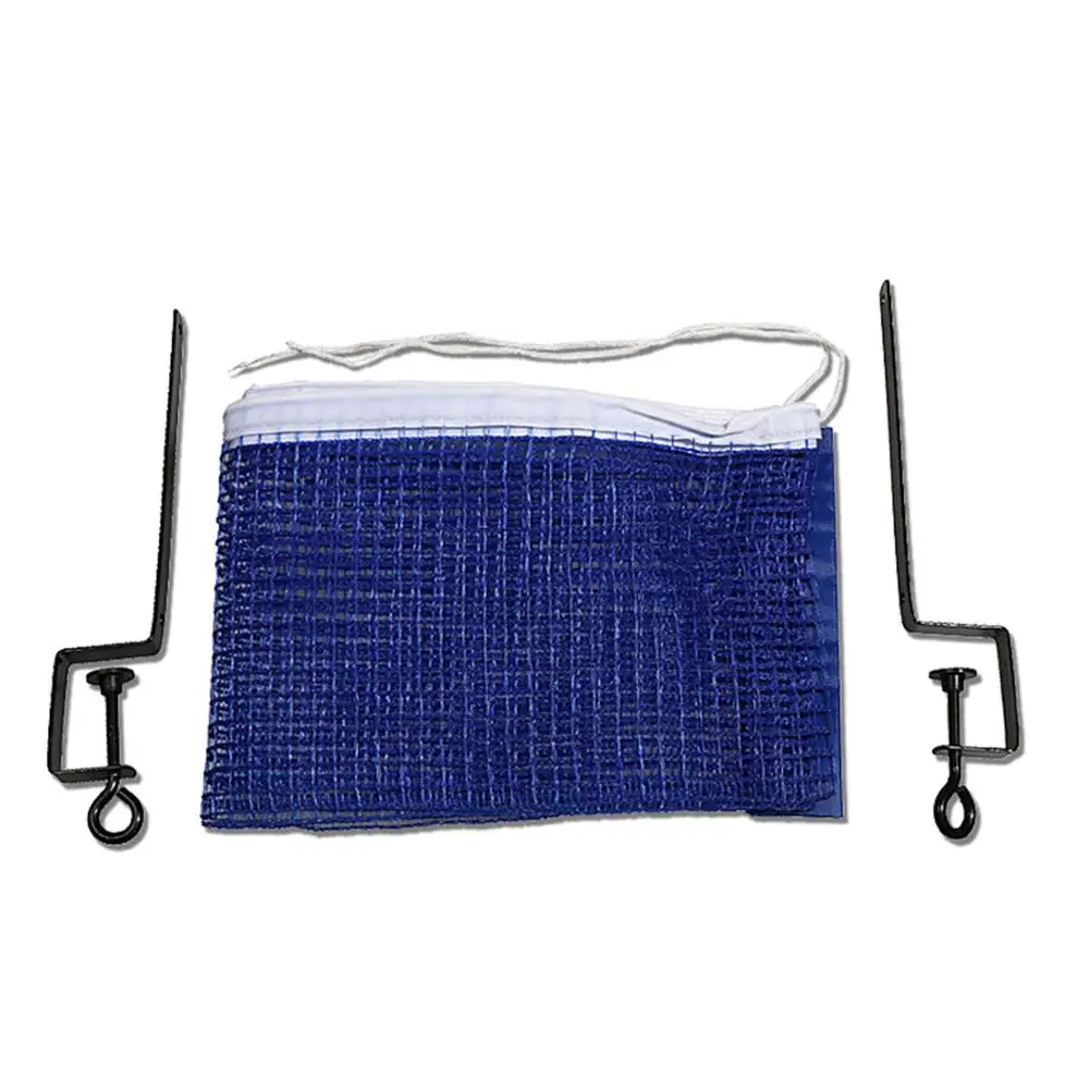 저렴한 교체 휴대용 접이식 놀이 범용 야외 훈련 탁구 그물 세트 2 철 스탠드 학교 체육관 스포츠 용품, 5 개