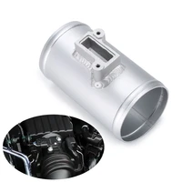 aluminum alloy intake pipe sensor mount air flow sensor mount mass air flow sensor adapter intake meter mount for car