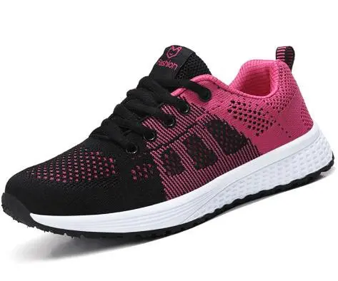 Кроссовки женские легкие спортивные обувь для бега черные фитнеса ходьбы GMB-0226 |