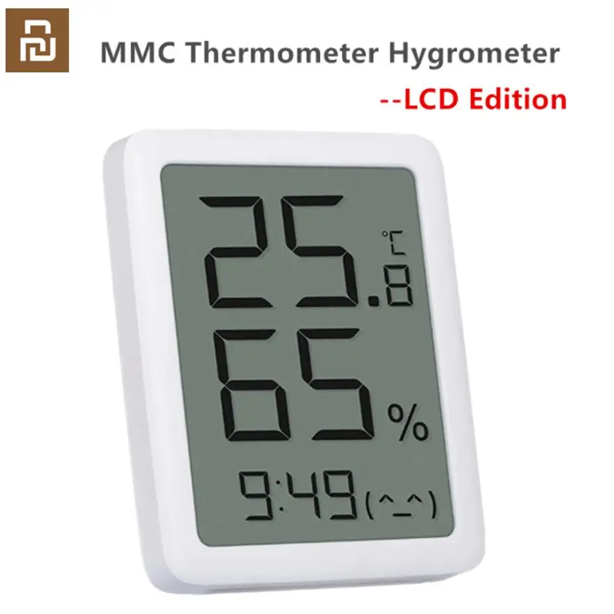 

Youpin Miaomiaoce E-ink Screen LCD Large Digital display Thermometer Hygrometer Temperature Humidity Sensor