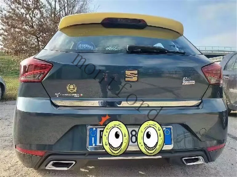 Для VW Seat IBIZA TGI/FR хэтчбек 2017 2018 2019 Высокое качество ABS пластиковый задний спойлер на