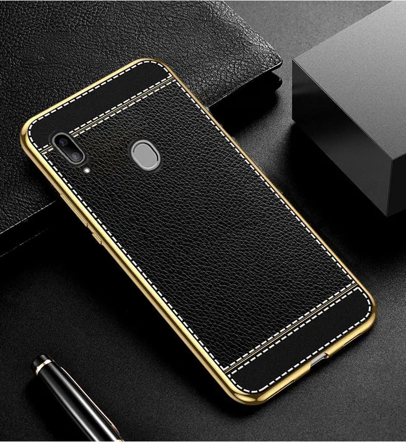 Чехол из лирической кожи для Samsung Galaxy A30S A50S A20S A10S A90 A80 A70 A10 на S11E S10E Plus мягкий силиконовый.