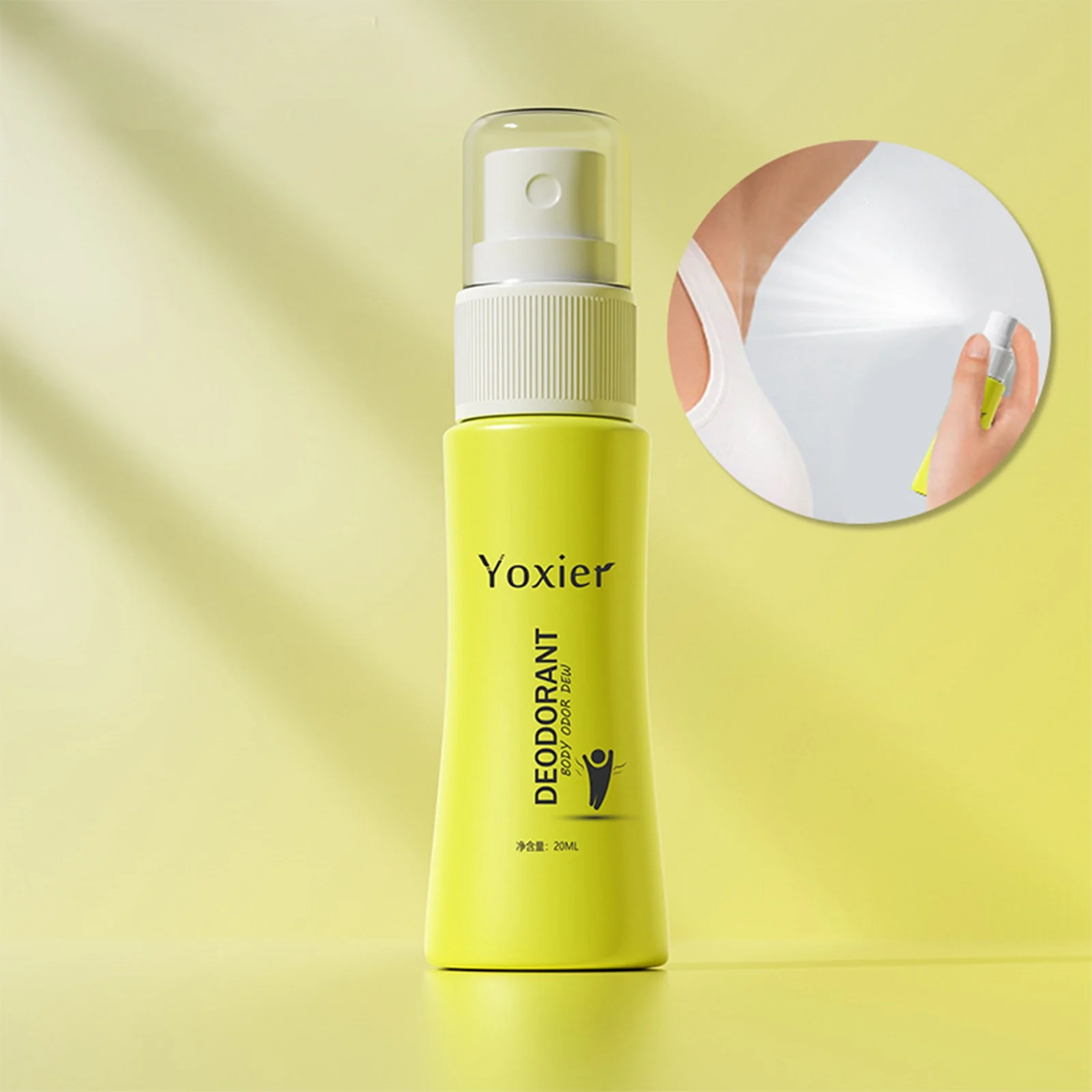 

Дезодорант Yoxier для удаления запаха тела от пота, дезодорант для подмышек, водостойкий антиперсиправый спрей, стойкий аромат, унисекс, уход з...