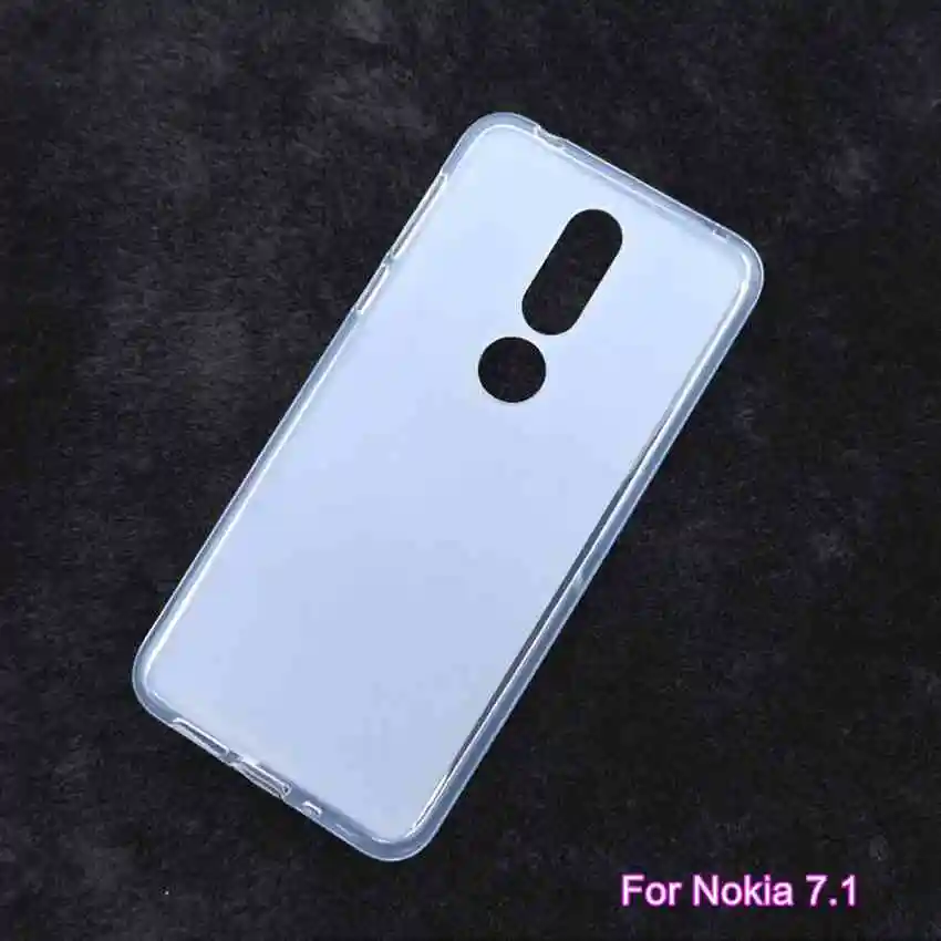 Чехол для телефона Nokia-8 9 PureView 1 3 plus 2 3.1C 7 6 4 X71 мягкий силиконовый чехол из ТПУ с