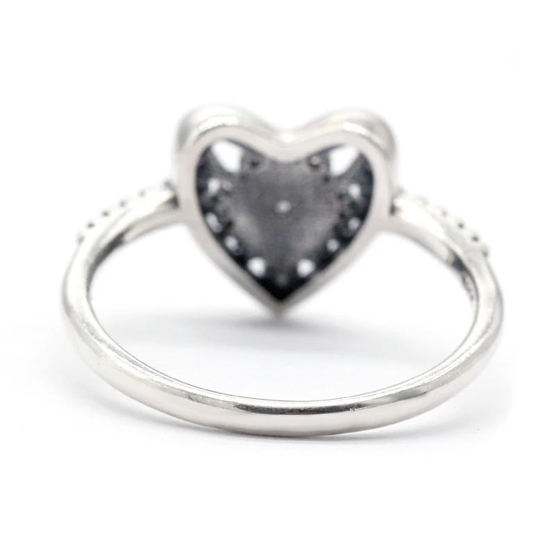 Женское кольцо из стерлингового серебра 925 пробы на палец с кубическим цирконием