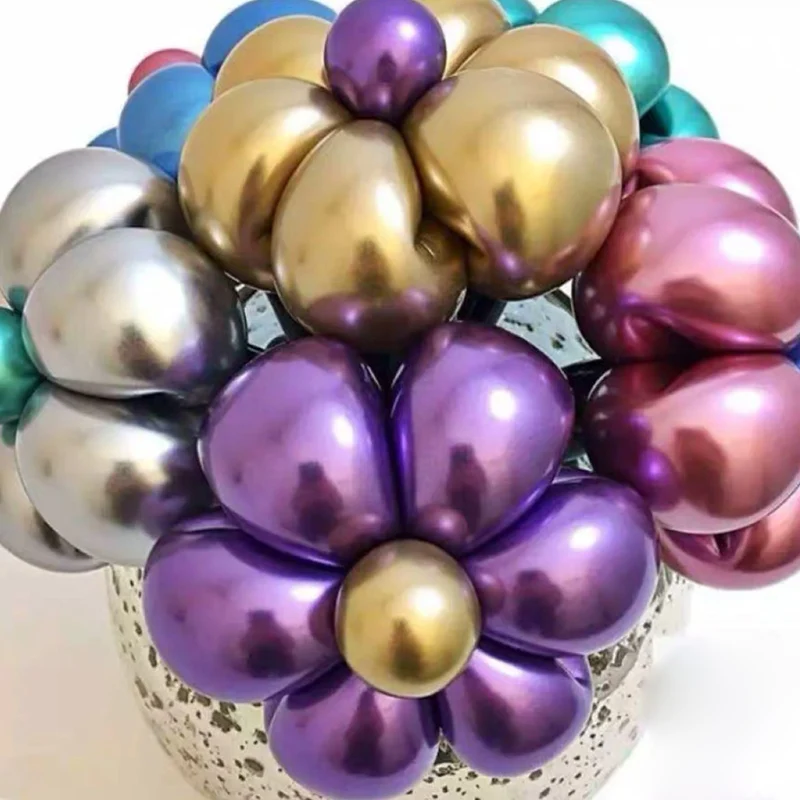 10 шт. игрушечный Золотой волшебный шарик в полоску длинные жемчужные