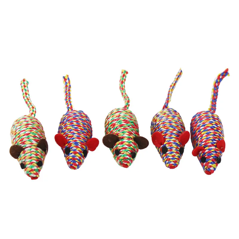 Кошачьи игрушки мышь в форме питомца кота Мини забавные для кошек мини виде мышей