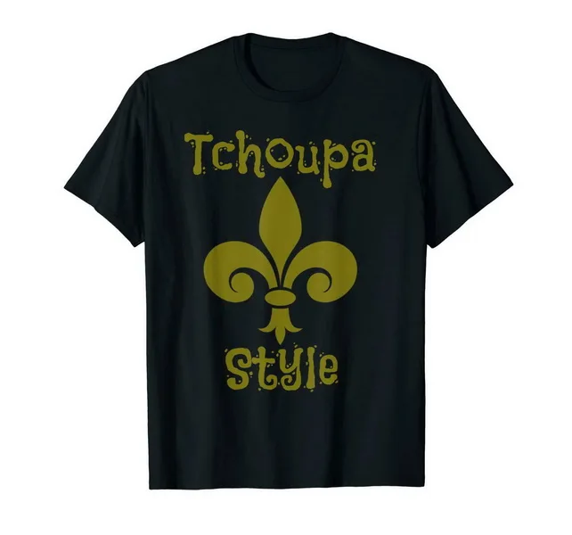 Tchoupa стиль логотип черная футболка S 3XL уличная Новая мода дизайн для мужчин и