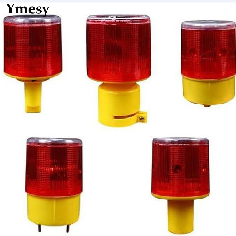 

Ymesy Solar LED Emergency Light/Solar-powered Warning Lights /Beacon Light/ Traffic Alarm Lights/Tower Crane Lamp Solar Charging