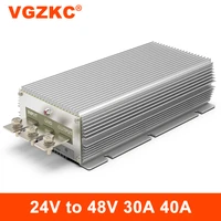 vgzkc 24v to 48v 30a 40a dc power boost module 24v to 48v 1920w automotive power converter booster