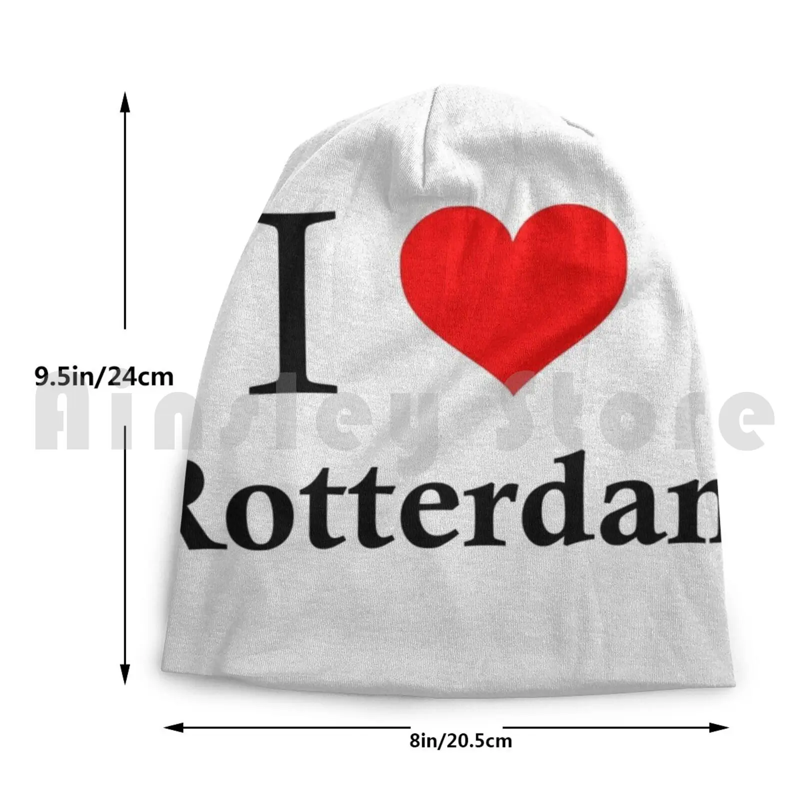 Вязаная Шапка-бини в стиле хип-хоп