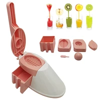 manual fruit juicer upgraded citrus juicer of 2 pressing filters made of optimum solid heavy duty pp material hand press easy to