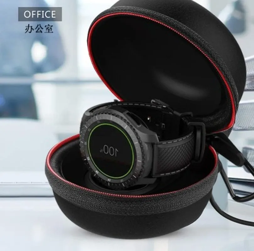 Для samsung Galaxy Watch 46 мм 42 gear S3 Портативный Держатель зарядного устройства Док чехол
