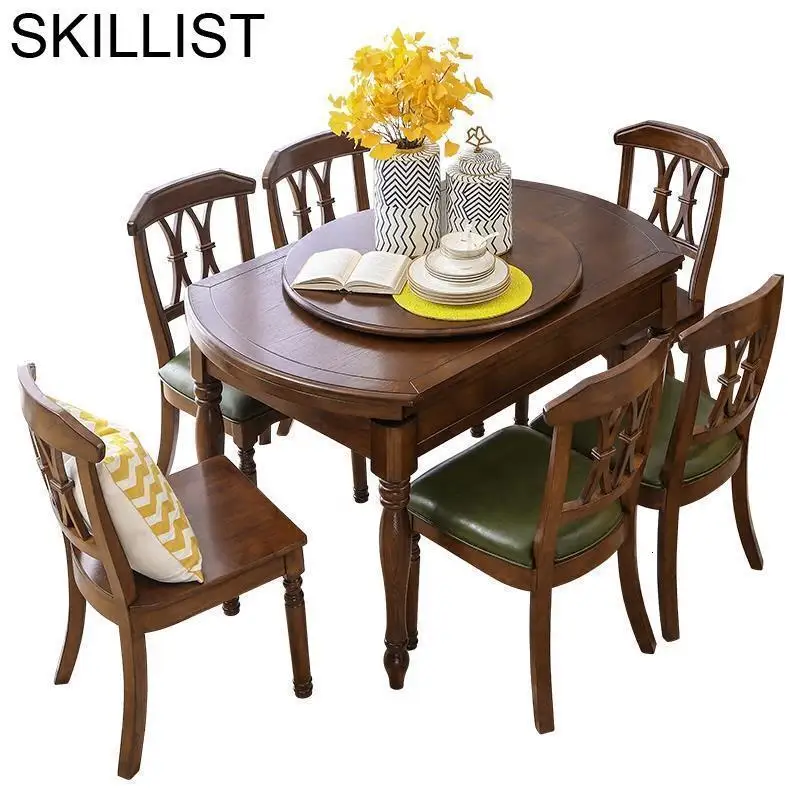 Coedores Mueble Marmol Eet Tafel Dinning Set Meja Makan потертый шик круглый комедор Меса де Янтарный стол