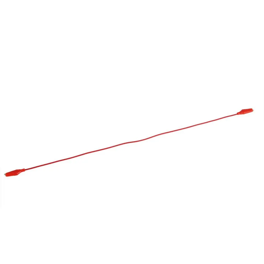 10 шт небольшие красочные зажимом крокодил Тесты линия 50 см двойной головкой