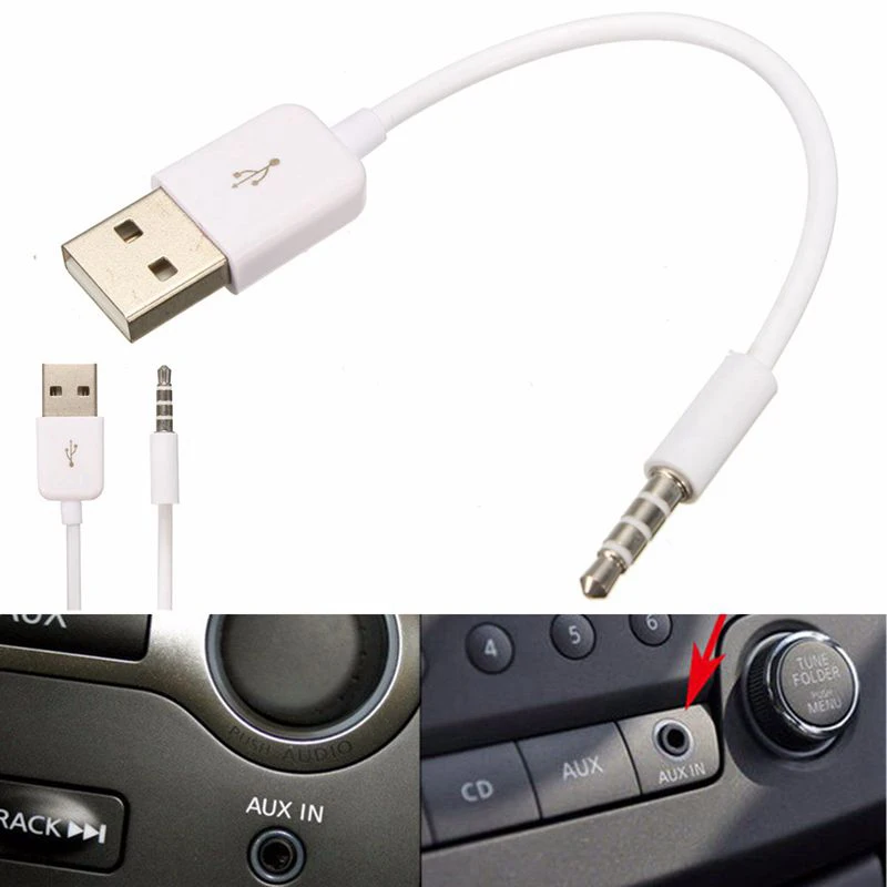 3 5 мм AUX аудио кабель преобразования разъем Jack к USB 2 0 папа кабель-переходник для