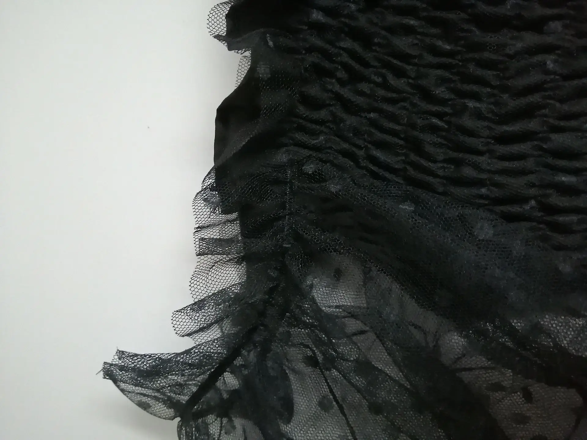 

wsevypo New Sexy Off Shoulder Blouse Women Mesh Flare Sleeve Shirts Summer Fashion Sheer Long Sleeve Lace Frill Blouser Tops