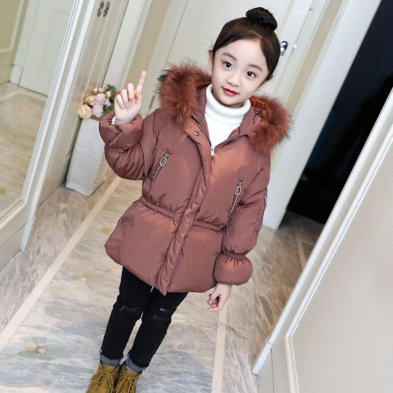 Одежда для маленьких девочек куртки больших зимнее пальто manteau fille roupas infantis menina