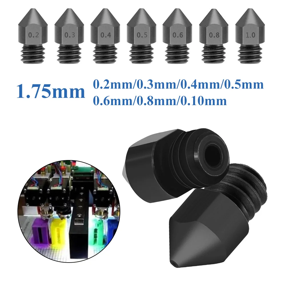 

1X Nozzle Extruder Print head For 3D Printer 1.75mm For Creality CR-10