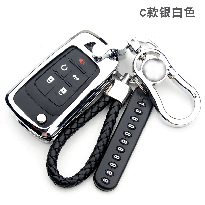 

Zinc alloy Car Key Cover Case for Chevrolet Cruze fit Buick Opel VAUXHALL Astra Corsa Antara Meriva Insignia fob Key Holder