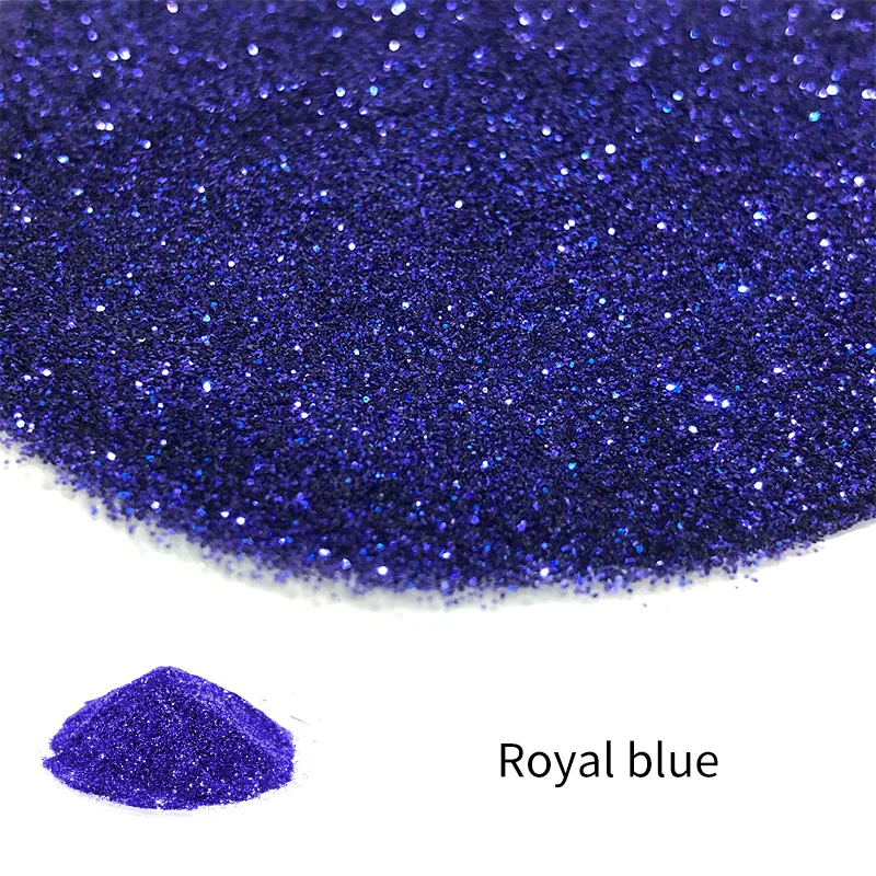 50 г синяя пудра Блеск блестящая пыль металлический пигмент DIY ремесла маникюрное