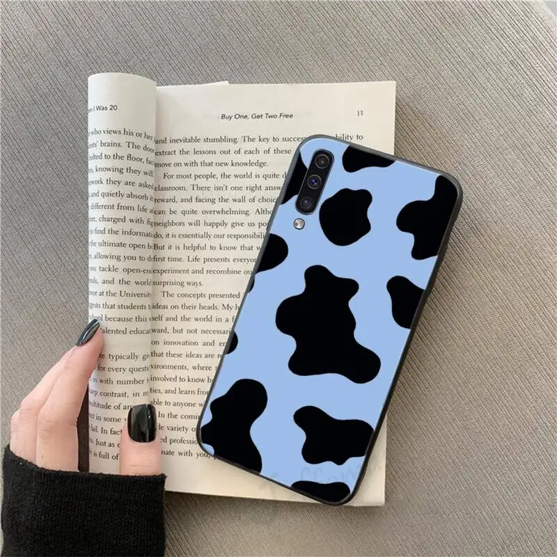 

Milk Cow color Print pattern Phone Case For Samsung galaxy A S note 10 7 8 9 20 30 31 40 50 51 70 71 21 s ultra plus