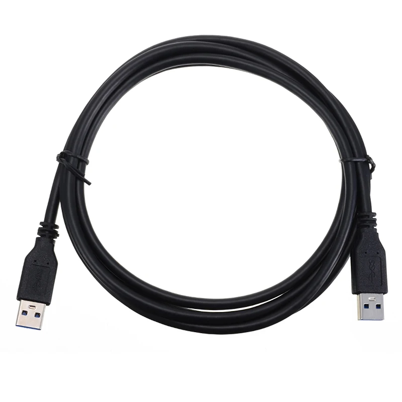 Новое поступление, 1 шт., 1 м/2 м/3 м, черный USB 3,0 тип, кабель-удлинитель для мужчин и женщин, шнур, высокая скорость, 5 Гбит/с, Mayitr