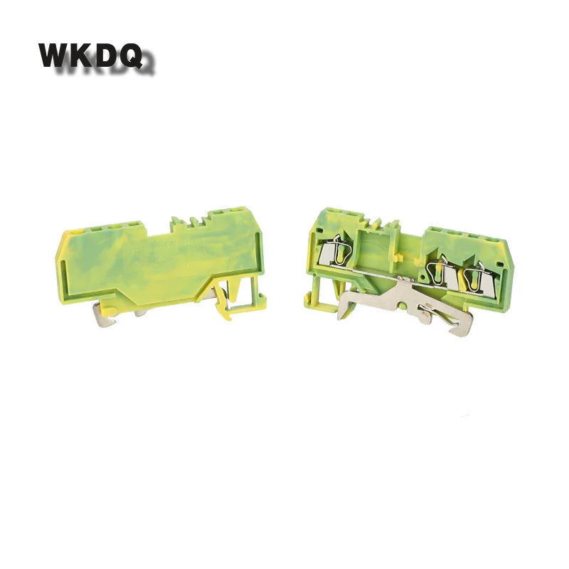 Зажим для пружинной клетки 280-687 10 шт. заземляющая Клеммная колодка 3-проводник 280