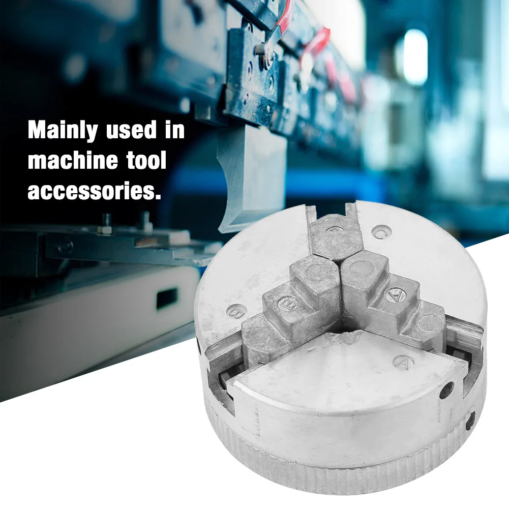 

Z011 Zinc Alloy 3-Jaw Chuck Clamp Accessory for Mini Metal Lathe