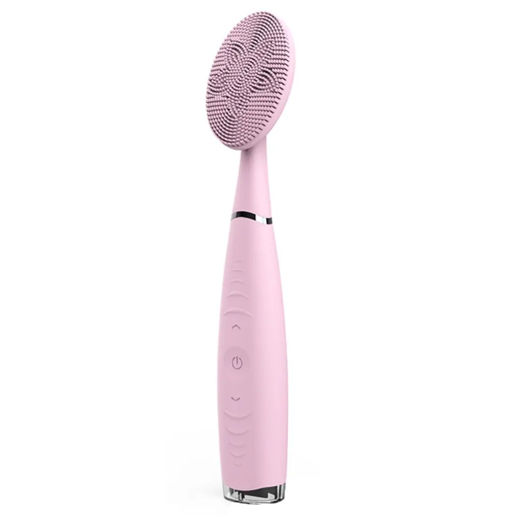 

Hand-Held Electric Silicone Cleansing Instrument Electric Wash Brush Household Portable Cleansing Massage Instrument