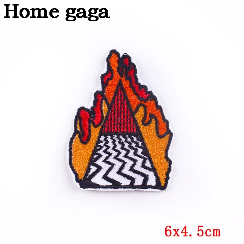 

D3283 Homegag Hot tv show Cartoon Patch Embroidered Applique Iron Patch Design DIY Sew On Clothes Badge Sticker