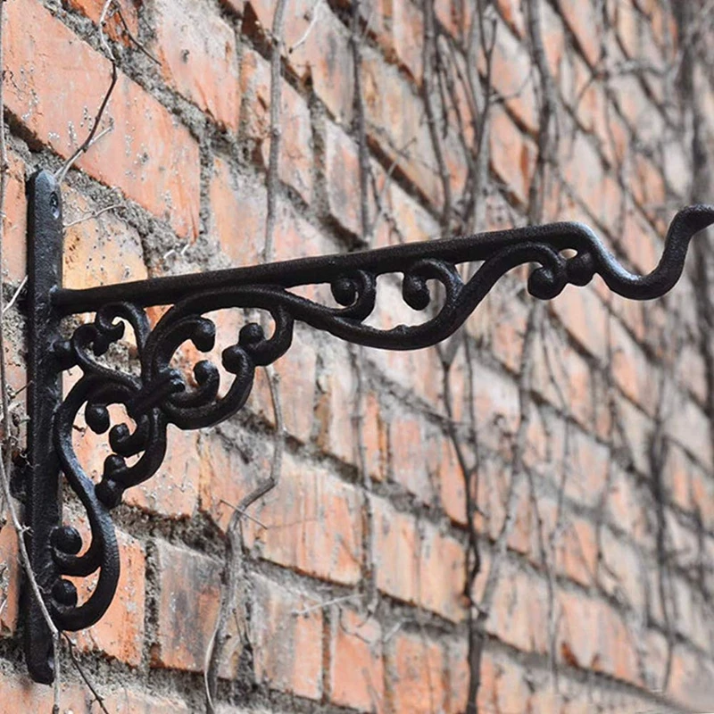 2 упаковки чугунная вешалка для растений подвесные плантаторы Корзина настенный
