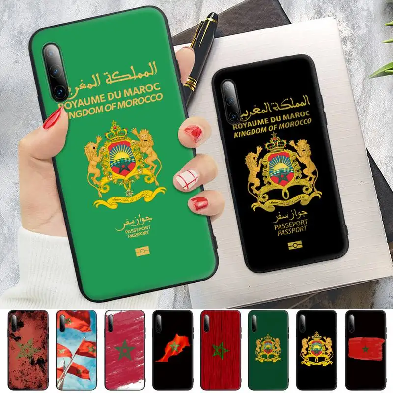 

Morocco Flag Passport Silicone Mobile Phone Case For Samsung A51 A71 A72 A52 A50 A31 A21 A40 A70 A30 S A20 E A11 A10 A01 Cover