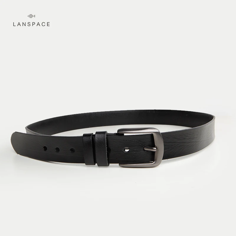 LANSPACE Брендовые мужские кожаные ремни ручной работы оптовая продажа тонкий